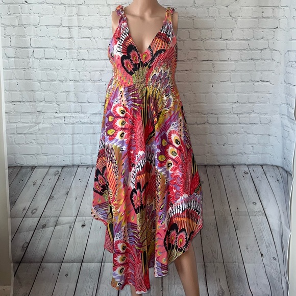 etc. Dresses & Skirts - etc. Multicolor long floral dress size S